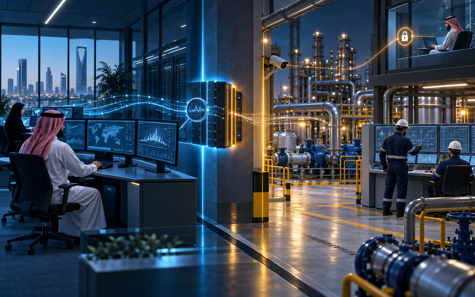 OT Is Not IT: Why Your Industrial Network Needs a Different Security Model editorial illustration