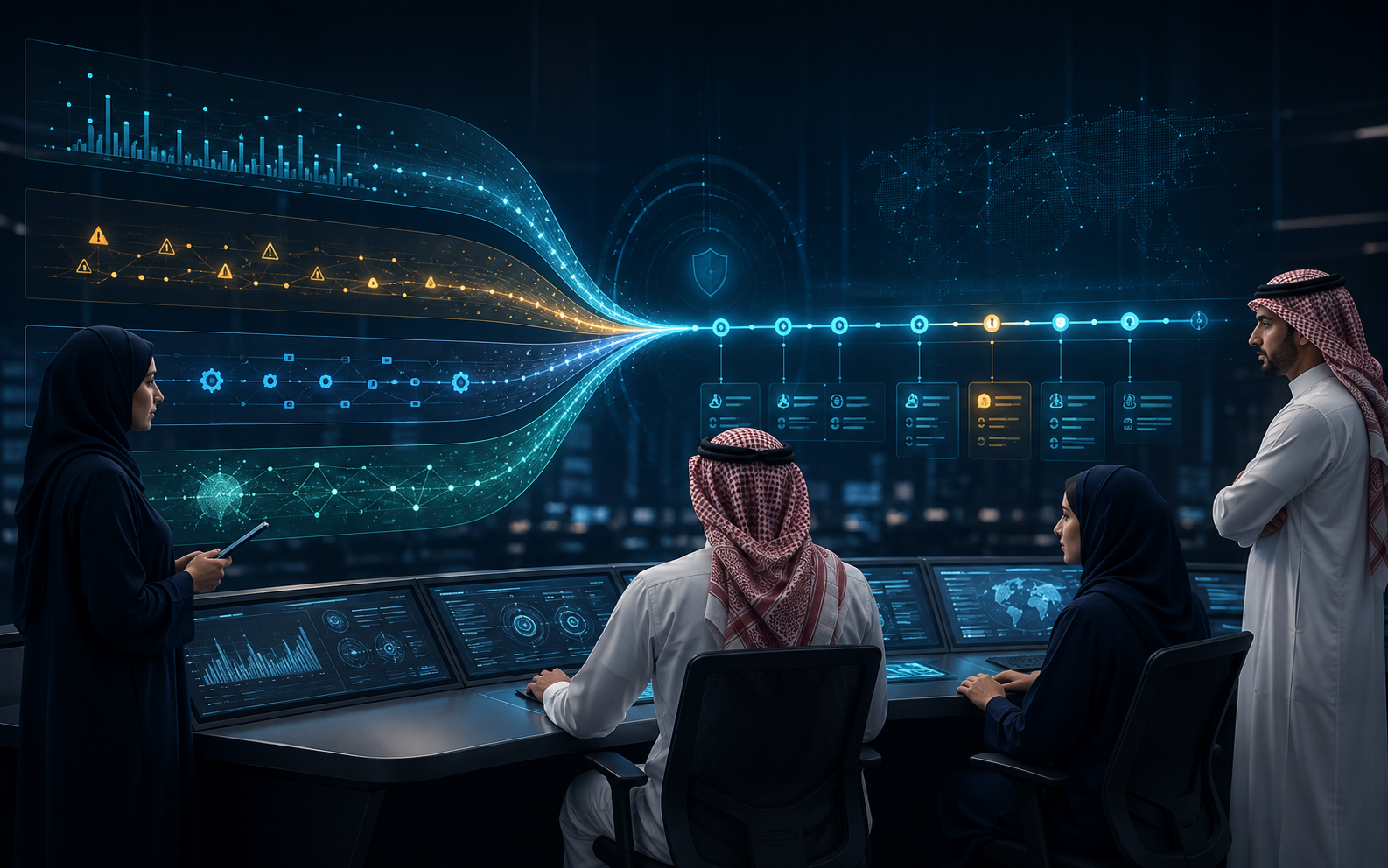 From Separate Tools to Unified SOC: What Consolidation Changes Operationally editorial illustration